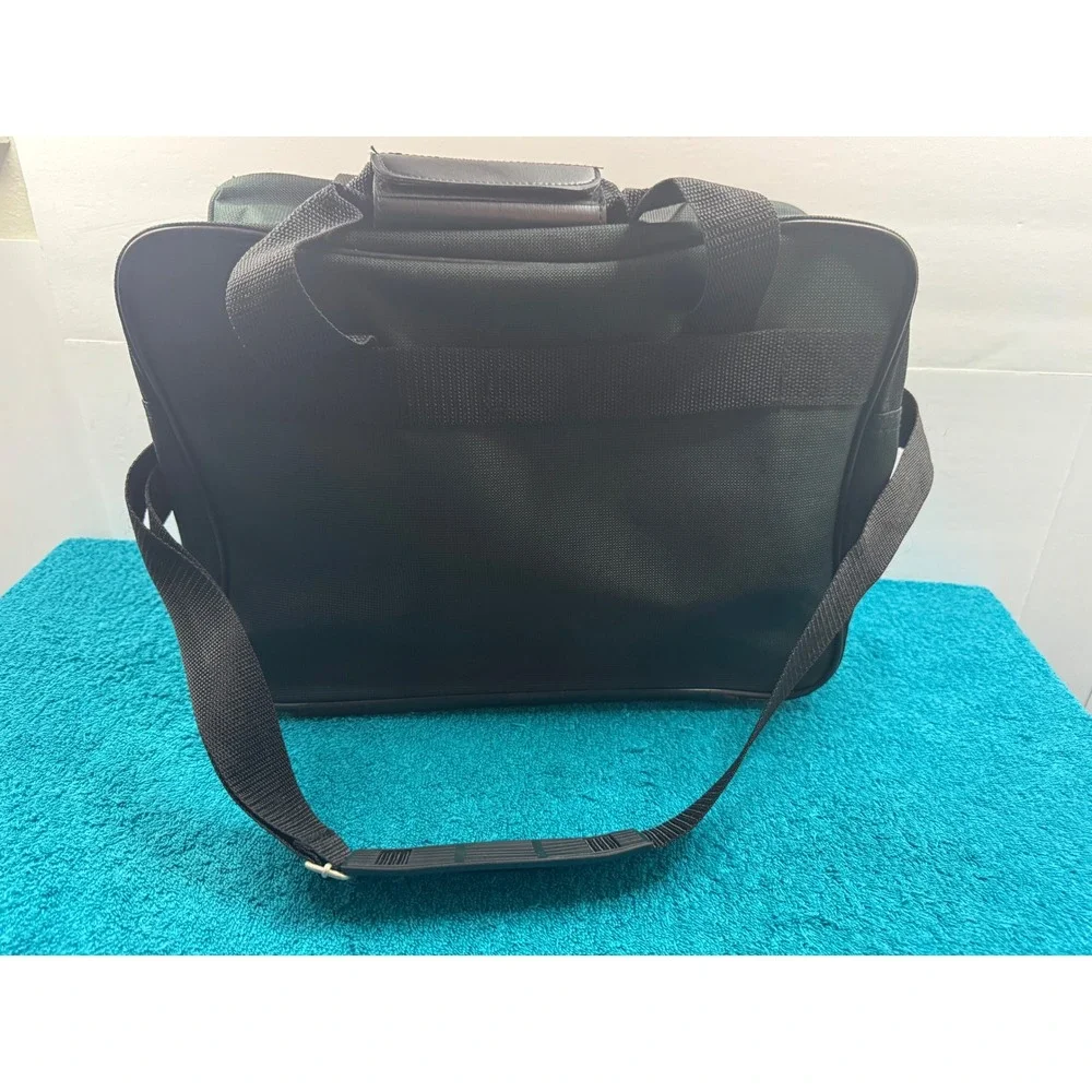 Embark Professional Messenger Bag Black Commuter Laptop Briefcase Shoulder Strap